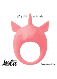 Оранжевое эрекционное кольцо Unicorn Alfie - Lola Games - в Бердске купить с доставкой