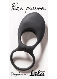 Черное эрекционное виброкольцо Daydream - Lola Games - в Бердске купить с доставкой