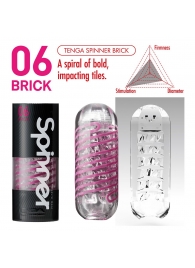 Мастурбатор SPINNER Brick - Tenga - в Бердске купить с доставкой