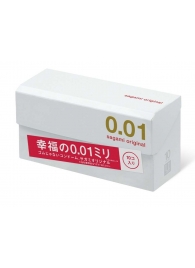 Супер тонкие презервативы Sagami Original 0.01 - 10 шт. - Sagami - купить с доставкой в Бердске