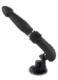 Черная секс-машина с поступательными движениями Fucking Machine - Orion - купить с доставкой в Бердске