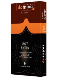 Презервативы с увеличенным количеством смазки DOMINO Easy Entry - 6 шт. - Domino - купить с доставкой в Бердске