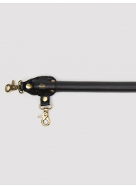 Черная распорка для ног Bound to You Faux Leather Spreader Bar - 50,8 см. - Fifty Shades of Grey - купить с доставкой в Бердске