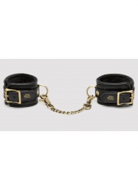 Черные наручники Bound to You Faux Leather Wrist Cuffs - Fifty Shades of Grey - купить с доставкой в Бердске
