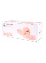 Мастурбатор-полуторс Valentina с двойным слоем материала - KOKOS - в Бердске купить с доставкой