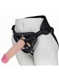 Пояс харнесс BEST UNI strap с 2 сменными насадками - 18,5 и 16 см. - LOVETOY (А-Полимер) - купить с доставкой в Бердске