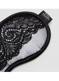 Атласная маска с кружевом Play Nice - Fifty Shades of Grey - купить с доставкой в Бердске