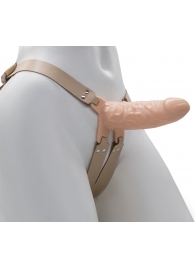 Телесный мужской парапротез MEN STYLE - 15 см. - LOVETOY (А-Полимер) - купить с доставкой в Бердске
