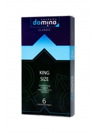 Презервативы увеличенного размера DOMINO Classic King size - 6 шт. - Domino - купить с доставкой в Бердске