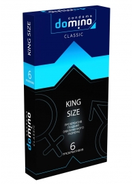 Презервативы увеличенного размера DOMINO Classic King size - 6 шт. - Domino - купить с доставкой в Бердске