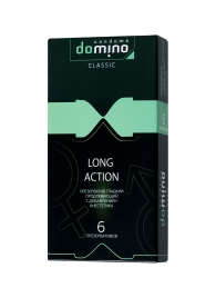 Презервативы с пролонгирующим эффектом DOMINO Classic Long action - 6 шт. - Domino - купить с доставкой в Бердске