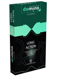 Презервативы с пролонгирующим эффектом DOMINO Classic Long action - 6 шт. - Domino - купить с доставкой в Бердске