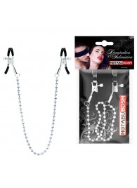 Оригинальные зажимы на соски с бусами - Notabu - купить с доставкой в Бердске