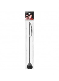 Черный стек с наконечником-сердечком - 54 см. - Notabu - купить с доставкой в Бердске