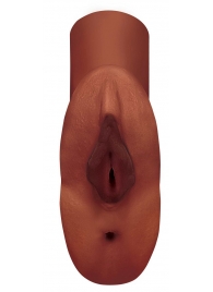 Коричневый мастурбатор Perfect Pussy Double Stroker - Pipedream - в Бердске купить с доставкой