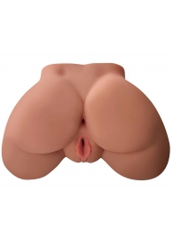 Кофейный мастурбатор-полуторс Perfect Ass Masturbator - Pipedream - в Бердске купить с доставкой