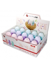 Набор из 15 мини-мастурбаторов Fantastic Egg Hard Boiled - Baile - в Бердске купить с доставкой