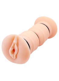 Телесный вибромастурбатор-вагина Michelle - Baile - в Бердске купить с доставкой