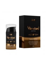 Жидкий интимный гель с эффектом вибрации Vibration! Coffee - 15 мл. - INTT - купить с доставкой в Бердске