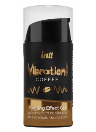 Жидкий интимный гель с эффектом вибрации Vibration! Coffee - 15 мл. - INTT - купить с доставкой в Бердске