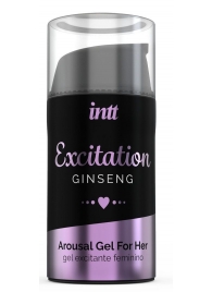 Женский возбуждающий интимный гель Excitation Ginseng - 15 мл. - INTT - купить с доставкой в Бердске