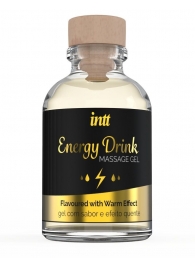 Массажный гель с согревающим эффектом Energy Drink - 30 мл. - INTT - купить с доставкой в Бердске