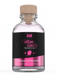 Массажный гель с согревающим эффектом Cotton Candy - 30 мл. - INTT - купить с доставкой в Бердске
