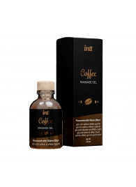 Массажный гель с согревающим эффектом Coffee - 30 мл. - INTT - купить с доставкой в Бердске