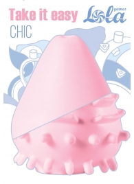 Нежно-розовый мастурбатор Chic - Lola Games - в Бердске купить с доставкой
