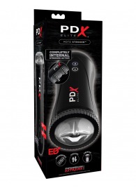 Черный автоматический мастурбатор-ротик Moto Stroker - Pipedream - в Бердске купить с доставкой