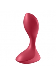 Красный вибромассажёр простаты Satisfyer Backdoor Lover - 14 см. - Satisfyer - в Бердске купить с доставкой