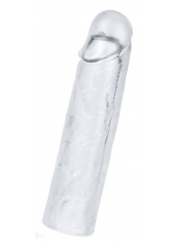 Прозрачная насадка-удлинитель Flawless Clear Penis Sleeve Add 1 - 15,5 см. - Lovetoy - в Бердске купить с доставкой