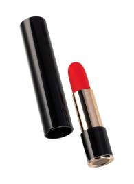 Красный мини-вибратор в виде помады Merlo - 10,5 см. - ToyFa