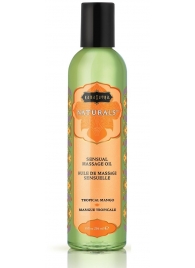 Массажное масло Naturals Tropical Mango с ароматом манго - 236 мл. - Kama Sutra - купить с доставкой в Бердске