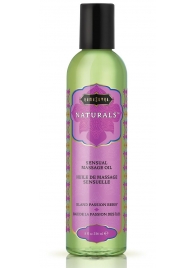 Массажное масло Naturals Island Passion Berry с ароматом тропических фруктов - 236 мл. - Kama Sutra - купить с доставкой в Бердске