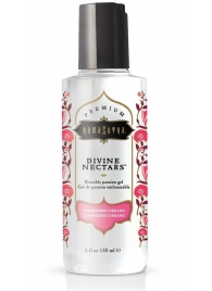 Гель-лубрикант на водной основе Divine Nectars Strawberry Dream с ароматом клубники - 150 мл. - Kama Sutra - купить с доставкой в Бердске