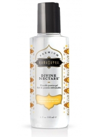Гель-лубрикант на водной основе Divine Nectars Vanilla с ароматом ванили - 150 мл. - Kama Sutra - купить с доставкой в Бердске