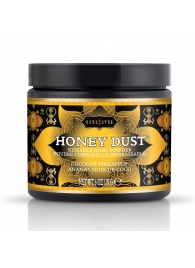 Пудра для тела Honey Dust Body Powder с ароматом кокоса и ананаса - 170 гр. - Kama Sutra - купить с доставкой в Бердске
