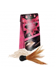 Пудра для тела Honey Dust Body Powder с ароматом клубники - 28 гр. - Kama Sutra - купить с доставкой в Бердске