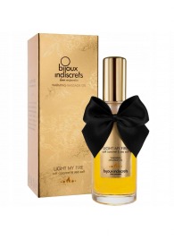 Массажное масло Light My Fire с ароматом карамели - 100 мл. - Bijoux Indiscrets - купить с доставкой в Бердске