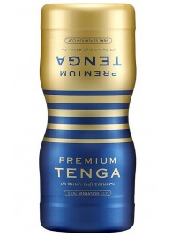 Мастурбатор TENGA Premium Dual Sensation Cup - Tenga - в Бердске купить с доставкой