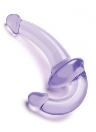 Фиолетовый безремневой страпон Strapless Strap-On - Lux Fetish - купить с доставкой в Бердске