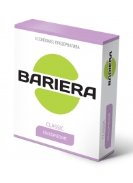 Классические презервативы Bariera Classic - 3 шт. - Bariera - купить с доставкой в Бердске