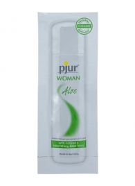 Лубрикант на водной основе pjur WOMAN Aloe - 2 мл. - Pjur - купить с доставкой в Бердске