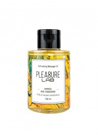 Массажное масло Pleasure Lab Refreshing с ароматом манго и мандарина - 100 мл. - Pleasure Lab - купить с доставкой в Бердске