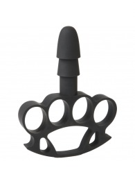 Кастет с штырьком для насадок Vac-U-Lock Knuckle Up - Doc Johnson - купить с доставкой в Бердске