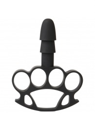 Кастет с штырьком для насадок Vac-U-Lock Knuckle Up - Doc Johnson - купить с доставкой в Бердске