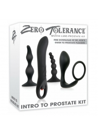 Набор стимуляторов простаты Intro To Prostate Kit - Zero Tolerance - в Бердске купить с доставкой