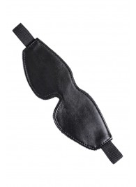 Черная маска Anonymo из искусственной кожи - ToyFa - купить с доставкой в Бердске