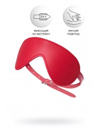 Красная маска Anonymo из искусственной кожи - ToyFa - купить с доставкой в Бердске